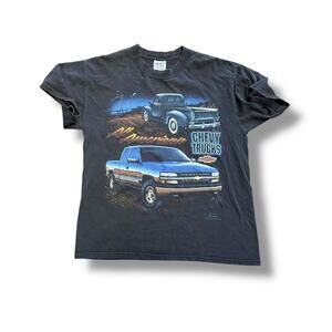 Vintage Faded Black Chevy Truck Tee